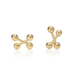 Asymmetrical Stud Earrings