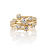 Multi Flow Diamond Ring