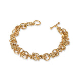 Statement 18ct Gold Orb Bracelet