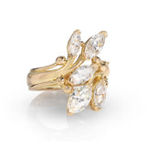 Gold Marquise Diamond Ring