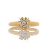 Lab Grown Princess Cut Diamond Ring