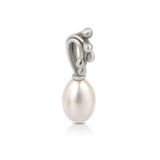 Adorn Silver Pendant White Pearl