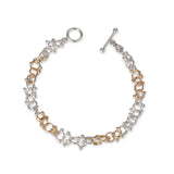 Silver and Gold Orb Bracelet