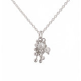 Silver and Pearl Necklace