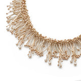 Gold and Diamond Statement Necklace