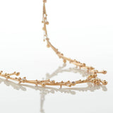 Statement Gold and Diamond Necklace