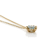 Fine Aquamarine Pendant Necklace
