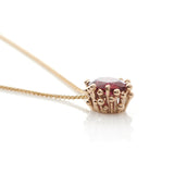 Rubellite Pendant Necklace