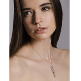 Silver Drop Necklace