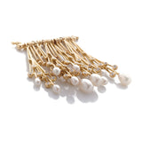 Pearls and Diamond Brooch