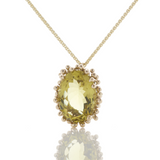 Lemon Quartz Pendant