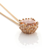 Statement Citrine Gold Pendant