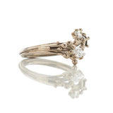 18ct White Gold Marquise Diamond Ring