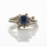 Entwine Sapphire White Gold Ring