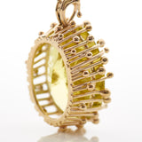 Lemon Quartz Pendant