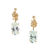 Oval Beryl Earrings