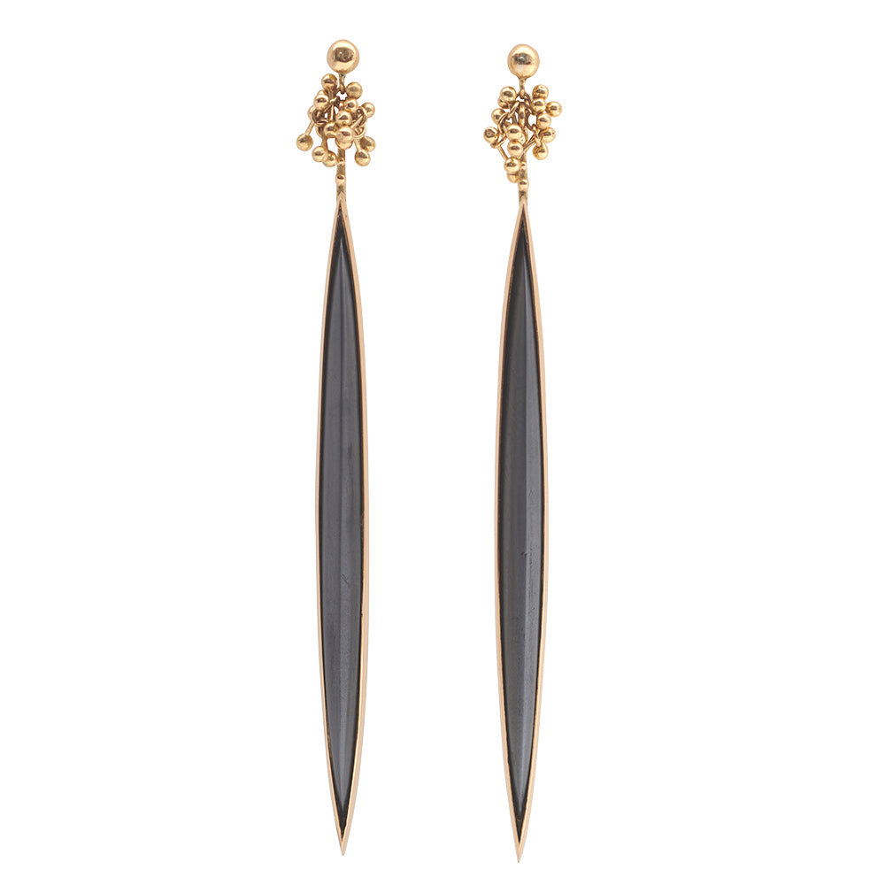 Hematite on sale drop earrings