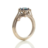 Entwine Sapphire White Gold Ring