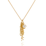 Round Diamond Delicate Adorn Pendant