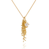 Round Diamond Delicate Adorn Pendant