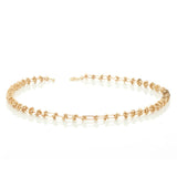 Interpolation Gold Necklace