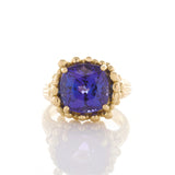 Tanzanite Gold Ring