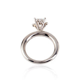 Princess Cut Diamond 18ct White Gold Ring