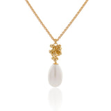 Droplet White Pearl Pendant