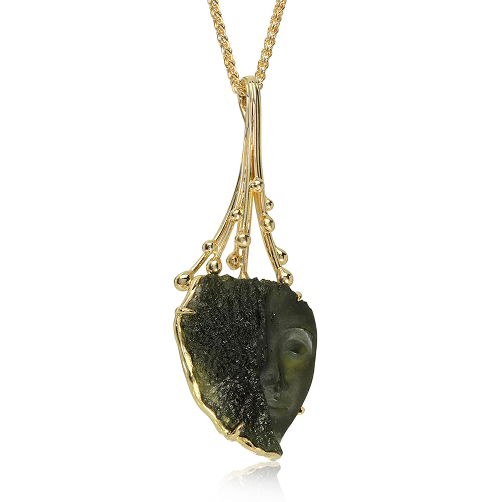 Moldavite Craving Pendant
