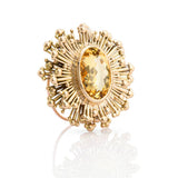 Beryl Starburst Brooch