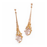Morganite Drop Earrings